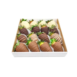 Caja de fresas 16
