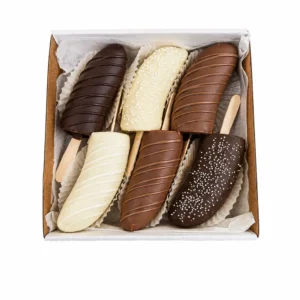 Plátano con chocolate 6